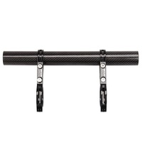 GUB 202 Carbon Fiber Al Bike Bicycle Extended Handlebar Extension Light Lamp Computer Phone Mount Bracket Stand Holder