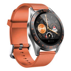 ; GW15 1.22in Color Touch Screen Smart Watch Adjustable Brightness Weather Forecast Multiple Languages HR BP SpO2 Monitor Sports Fitness Bracelet ORANGE COLOR