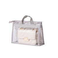 Handbag Storage Bag Organizer For Wardrobe Closet Transparent Storage Bag Door Wall Clear Sundry Clothes Clear Cover Bag