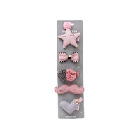 Handmade baby princess hairpin children's headdress hairpin five sets