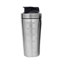Healthy Sports Cup Stainless Steel Protein Powder Classic Shaker Bottle Replacement Milkshake Cup