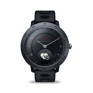 Heart Rate Blood Pressure Monitor Real-time Weather Temperature Reminders Mechanical Hands Smart Watch-BLACK