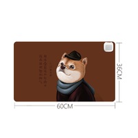 Heating Table Mat Office Hand Warm Heating Writing Pad Student Writing Board Electric Heating Table Mat-2#