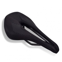 Highway Bike Cushion Mountain Bike Saddle Hollow Riding Racing Bike Seat Matte black_250mmx150mm