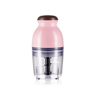 Home cooking machine multi-function electric baby baby mixing food machine - PINK