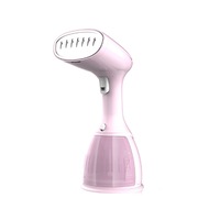 Household Mini Handheld Ironing Machine Steam Electric Iron Portable Steamer Travel Ironing Machine-Pink
