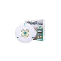 Household Sweeping Robot Intelligent Household Automatic Cleaning Machine Intelligent Vacuum Cleaner Toy-White