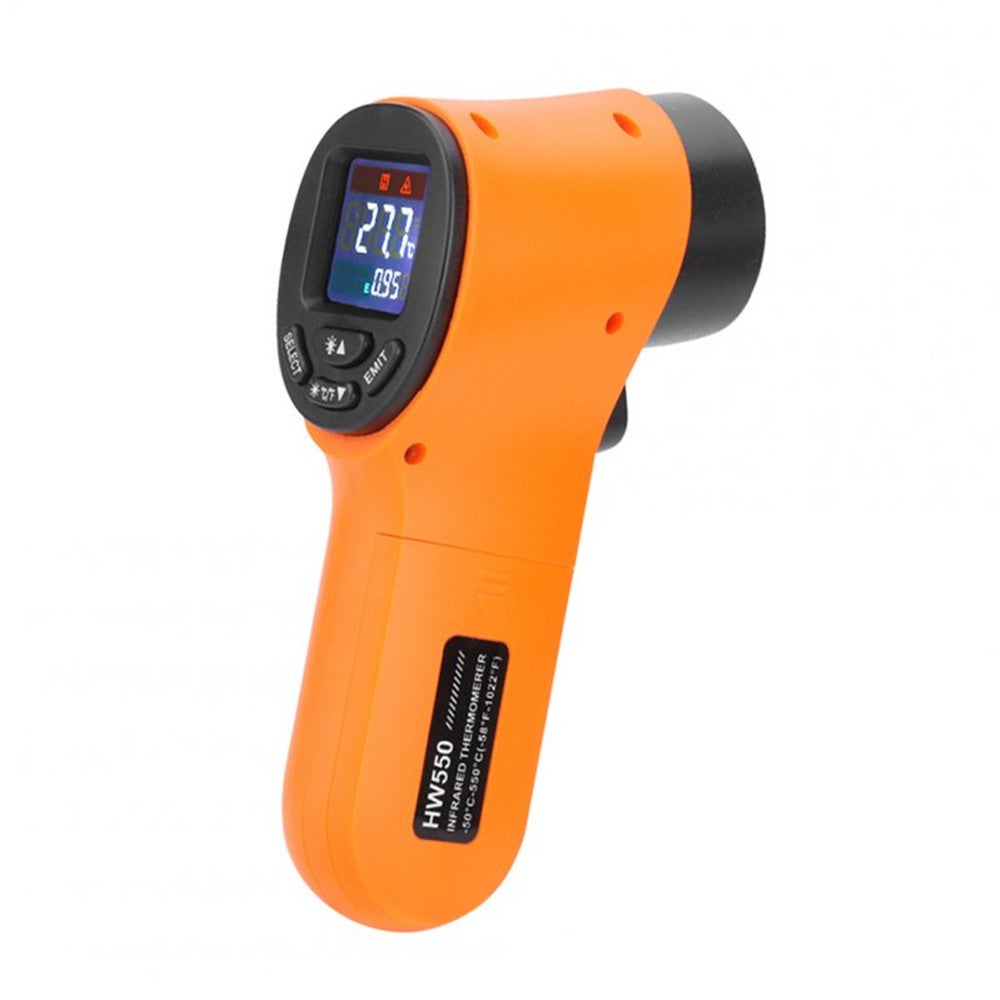 Infrared Thermometer Handheld Digital Electronic Temperature Non-Contact Hygrometer