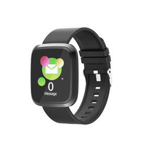 Intelligent Color Screen Watch ST8 Waterproof Blood Pressure Monitoring Watch - BLACK