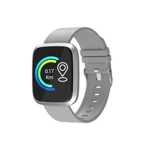Intelligent Color Screen Watch ST8 Waterproof Blood Pressure Monitoring Watch - SILVER GREY