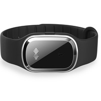 Intelligent Mosquito Repellent Bracelet Waterproof and Anti-mosquito Watch Outdoor Ultrasonic Mosquito Repellent Instrument-Black