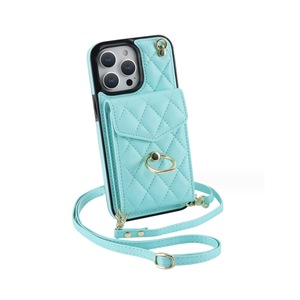 J10 PU Leather Wallet Phone CaseCrossbody Bag Card Pocket for iPhone 14 Pro Max 6.7 inch