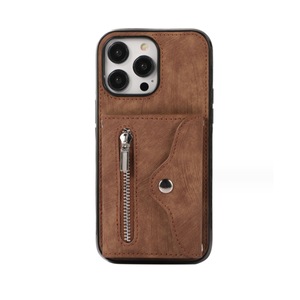 J33 PU Leather Phone Cover Wallet Bag Card Holder Smartphone Protective Case for iPhone 14 Pro Max 6.7 inch