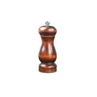 2PCS 5 Inch Kitchen Pepper Grinder Solid Wood Manual Pepper Grinder Black Pepper Grinder Gadget