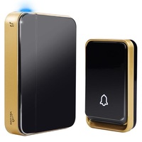 K06 Self-powered Wireless Doorbell Waterproof No Battery Smart Home Door Bell Chime 1 Transmitter 1 Receiver