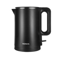 KEK-KM18 Water Kettle 1500W 1.8L Quick Boiling Stainless Steel ABS Electric Water Kettle-BLACK
