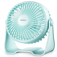 -KF-07U100 3W Power USB Charging Cooling Fan Mini Low Noise 360�� Air Supply Fan