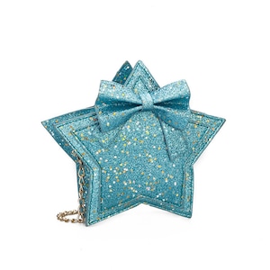 Kids Mini Clutch Bag Cute Pu Leather Girls Princess Messenger Bag Baby Star Purses and Handbags Girl Coin Pouch Gift