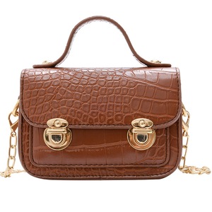 Kids Mini Pures and Bags Autumn Winter PU Leather Girls Messenger Bag Baby Small Coin Pouch Purse Hand Bags