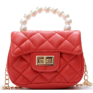 Kids Mini Purses and Handbags Cute Girls Princess Messenger Bag Baby Party Pearl Hand Bags Tote Kid Wallet Clutch Bag