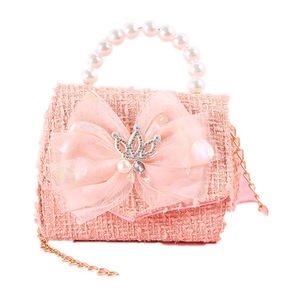 Kids Purses and Handbags Mini Crossbody Cute Girls Coin Pouch Messenger Bag Baby Girl Party Pearl Purse Hand Bags Gift