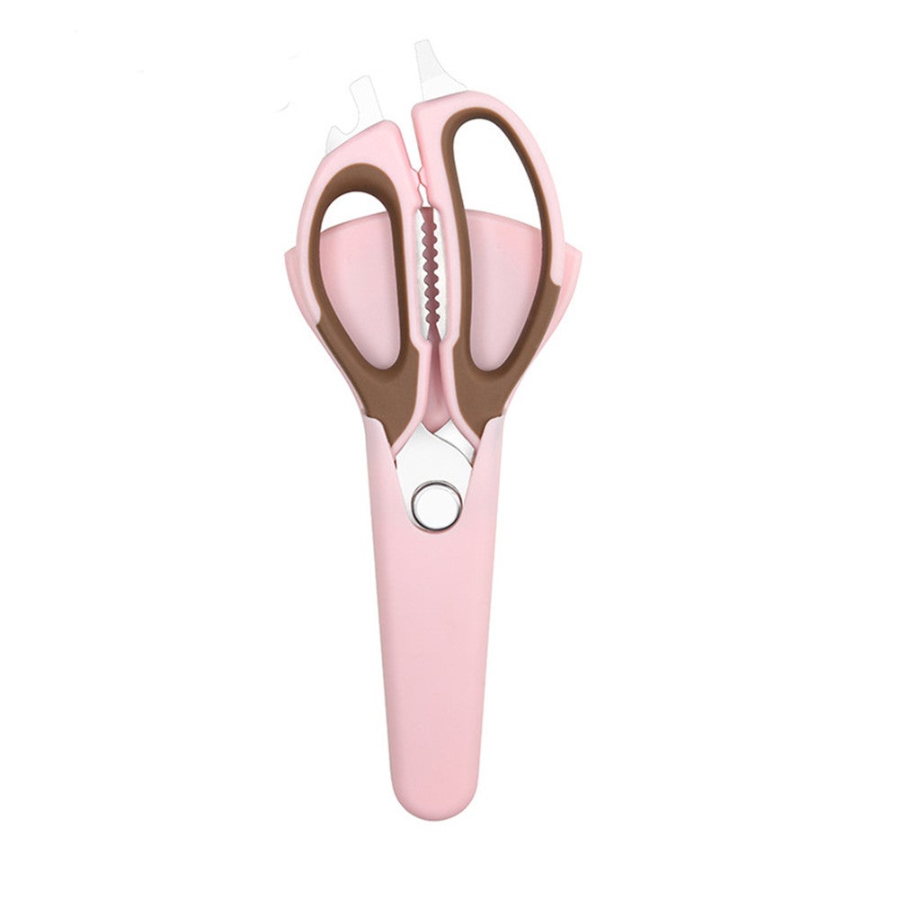 Multifunctional Household Powerful Kitchen Scissors Chicken Bone Cutter Cooked Vegetables