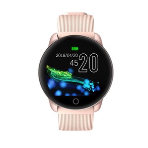 KY99 Fashion UI Display Heart Rate Blood Pressure Oxygen Monitor Outdoor Sport Modes Smart Watch ROSEGOLD COLOR