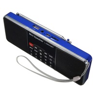 L-288 AMBT Bluetooth Portable LCD FM/AM Radio Stereo Speaker MP3 Music Player Micro SD USB