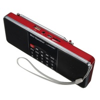 L-288 AMBT Bluetooth Portable LCD FM/AM Radio Stereo Speaker MP3 Music Player Micro SD USB