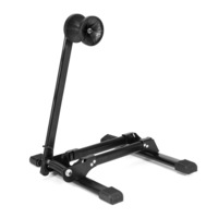 L Type Folding Floor Bike Stand Adjustable Parking Rack Bicycle Storage