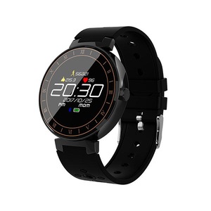 L8 0.95 inch OLED Color Screen IP68 Waterproof Smart Watch Blood Pressure Oxygen Monitor Smart Bracelet BLACK COLOR