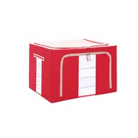 Large Capacity Clothing Box Waterproof And Moistureproof Quilt Receiving Box - Red Dots
