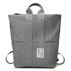 Large Capacity Shoulder Bag Handbag Fashion Laptop Bag Travel Backpack College Campus School Bag for 15.6-inch Notebook Laptops GRAY COLOR