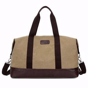 Large Vintage Men Canvas Shoulder Bag Bike Bag Tote Handbag For Gym Duffle Travel Sports