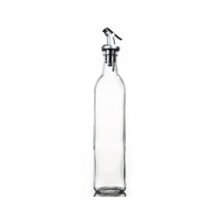 Leak-proof 500ml Cruet Glass Oil Bottle with Spout