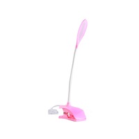 led desk lamp bedroom bedside lamp children's eye protection desk lamp - PINK