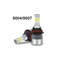 LED Headlight Bulb Car Fog Driving Light High Low Beam All-in-one Waterproof