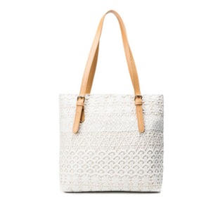 Leisure Fashion Shoulder Bag Handbag (White)