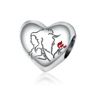 Love Beads Women Jewelry Silver plating Charm Fit Bracelet DIY