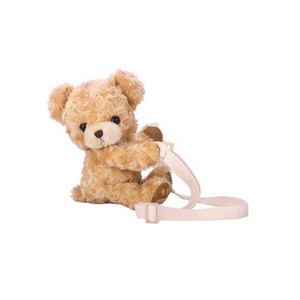 Lovely Girls Cute Smile Bear Soft PlMh Doll Lolita Handbag Animal Shoulder Bag
