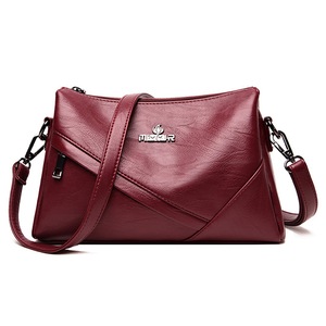 Luxury Handbags Designer High Quality Pu Leather Shoulder Crossbody Bags for Women Casual Solid Color Messenger Bag