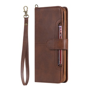 Luxury PU Leather Case For Samsung Galaxy Note 20 Car Magnetic Card Removable Phone Bag Cover