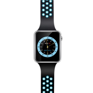 M3 64+64MB Up To 32G TFT Card 1.3 Million HD Camera Watch Phone 1.54" LCD Color Touch Screen Smart Watch Compass Pedometer Fitness Bracelet BLUE COLOR