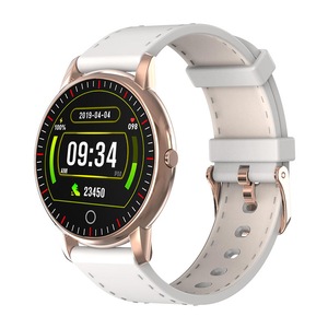 M324 Real-time Heart Rate Blood Pressure Monitor Multi-sport Modes Weather Push Music Brightness Control Smart Watch WHITE COLOR