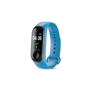 M3X Color Screen Blood Heart Rate Monitor Smart Watch Pedometer - BLUE