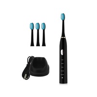 Maglev Induction Toothbrush Charging Five Grades Adult Sound Soft Hair Toothbrush - Black