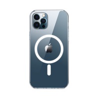 Magnetic Mobile Phone Case Transparent Protective Cover Magsafe for IPhone12pro