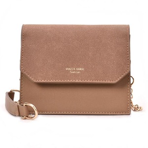 Matte Cap Fashion PU Leather Single Shoulder Bag Ladies Handbag Messenger Bag