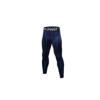 Men'S Compression Pants Baselayer Cool Dry Sports Tights Leggings - Navy