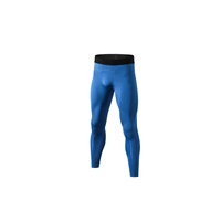 Men'S Compression Pants Cool Dry Baselayer Tights Leggings - Blue